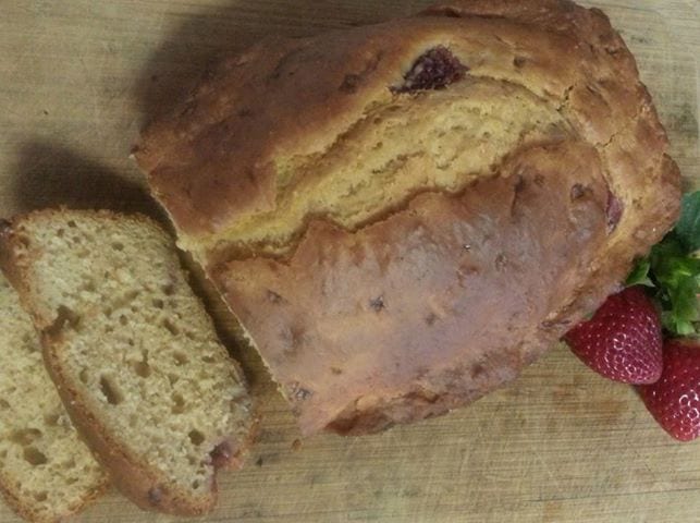 Strawberry and Banana bread recipe