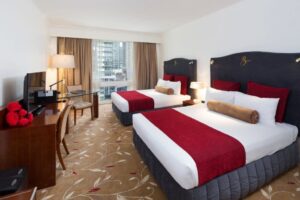 Royal on the Park Brisbane twin room