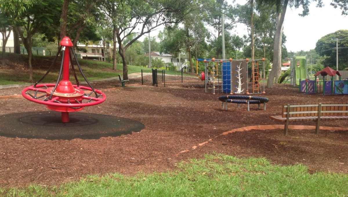 A view of George Willmore Park which can be visited on a trip from Ferny Grove Train Station