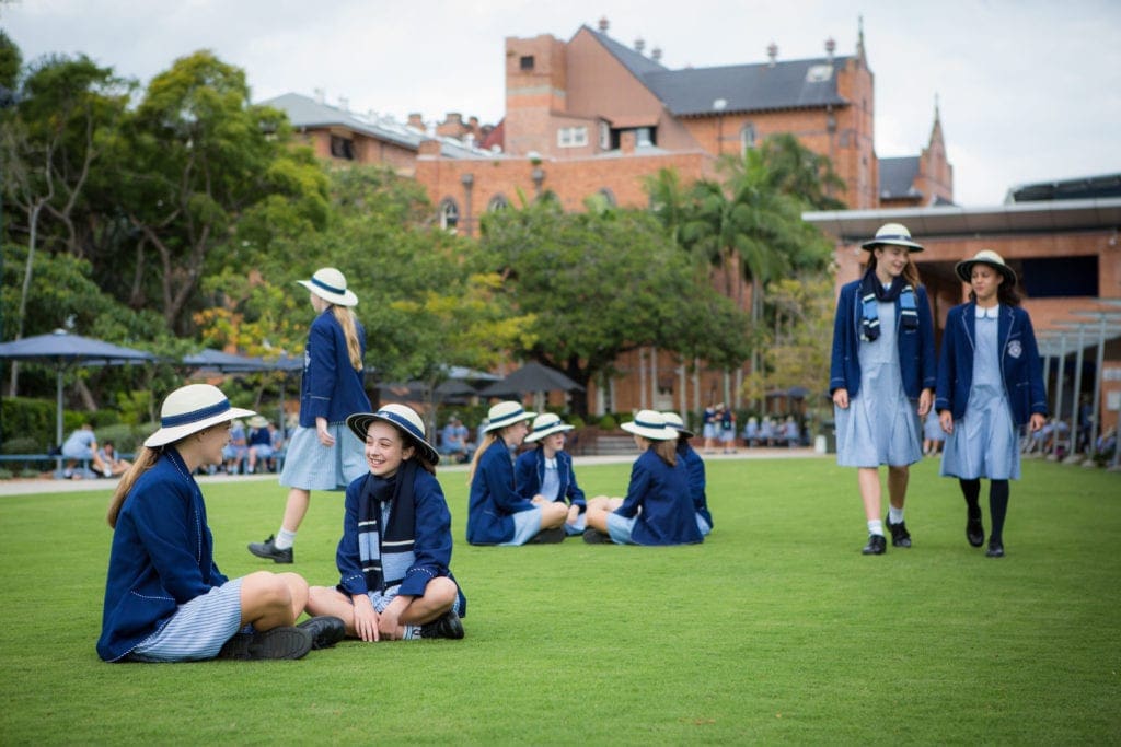 Stuartholme School Girls Grass