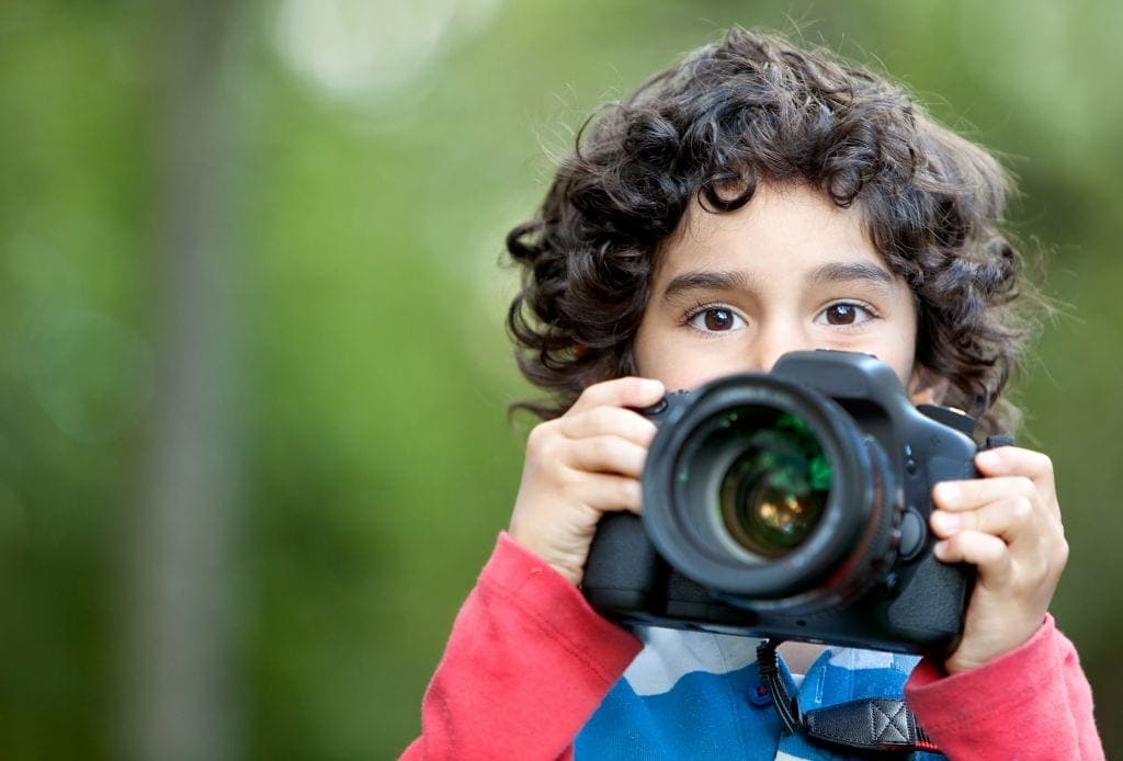 Teaching Children to take photos - photography courses for kids Brisbane