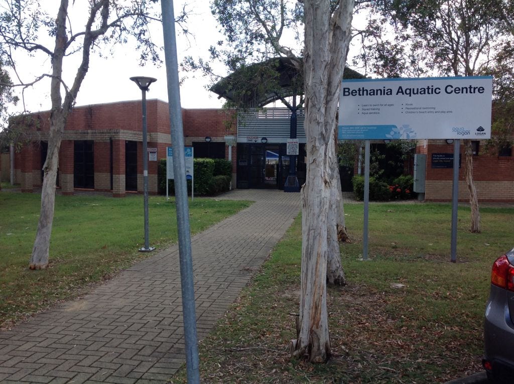 Bethania Aquatics Centre - accessed on the Beenleigh train line