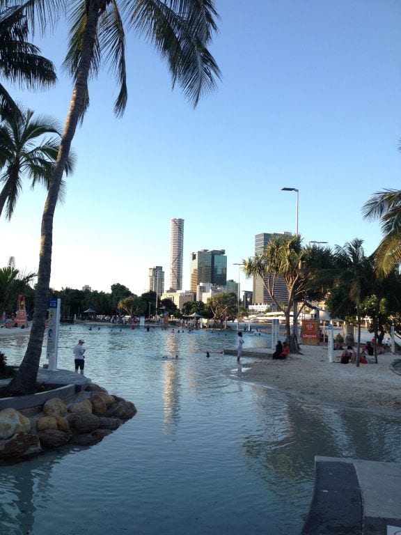 Streets Beach South Bank Brisbane