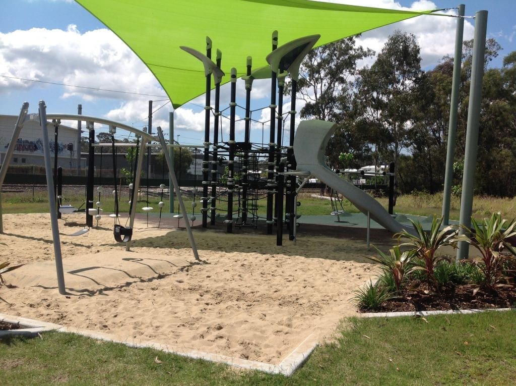 Playground near Kingston Station on the Beenleigh train line