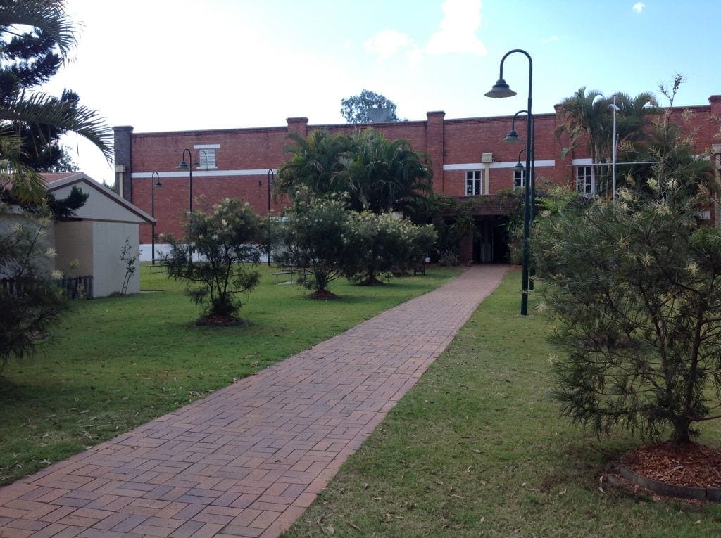 Kingston Park and community Arts Centre, accessed from Beenleigh train line