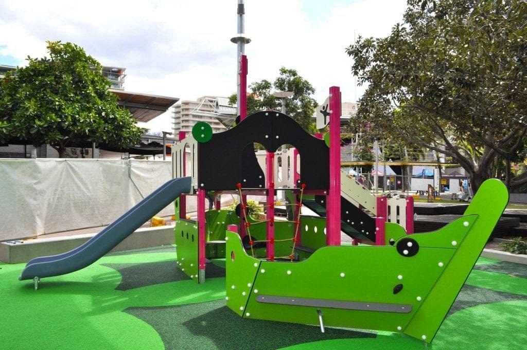 Toddler Boat South Bank Playground