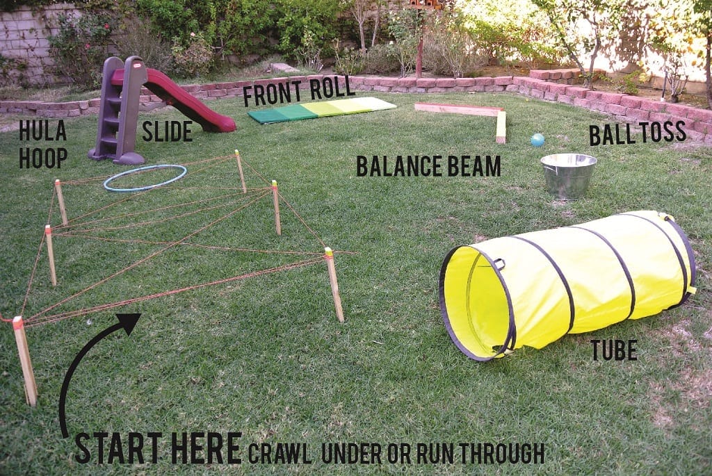Kids Obstacle Course | How to create a backyard of fun for your kids! |  Families Magazine