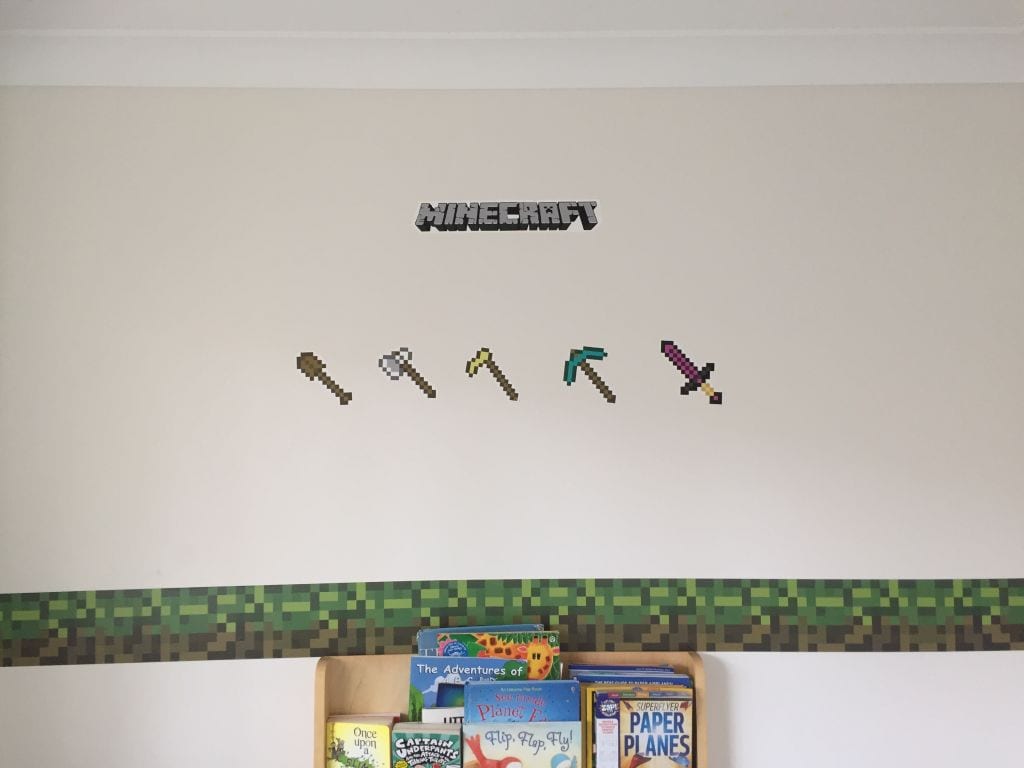 minecraft bedroom design