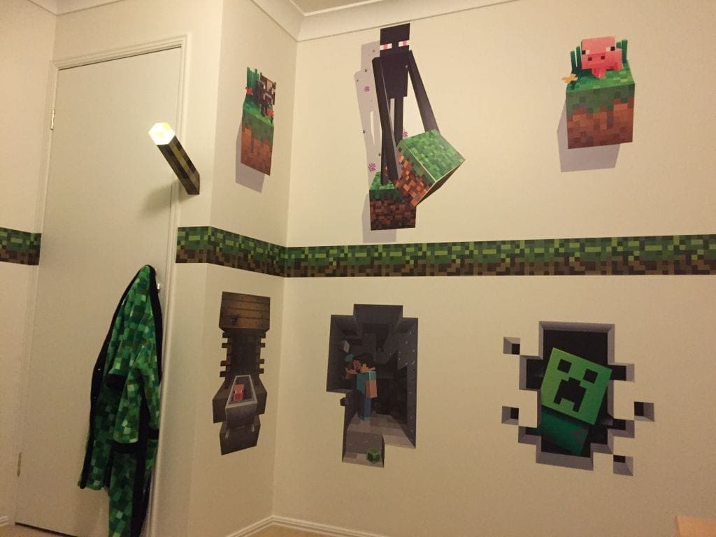 minecraft bedroom design