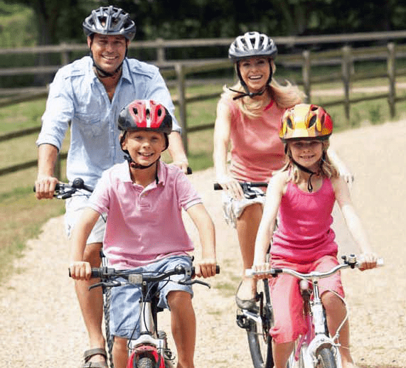 Family Bike Ride Fathers Day Brisbane