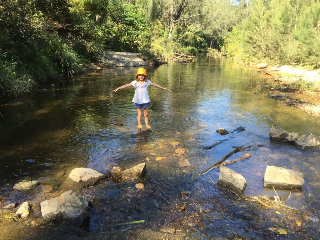 Bunya Crossing Reserve Swimming Hole for toddlers- Brisbane