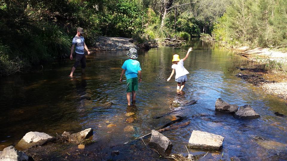 Bunya Crossing Reserve Swimming Hole for Kids and Families Brisbane