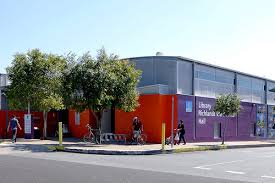 The facade of Inala Library