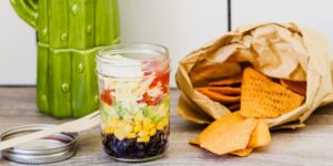 Snacks that won’t ruin dinner Little Mason Jar Nachos