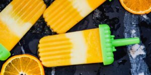 Snacks that won’t ruin dinner Tropical OJ Icey Poles