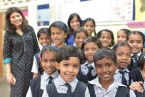 featured image, mahindra is supporting young Indian girls access to education.