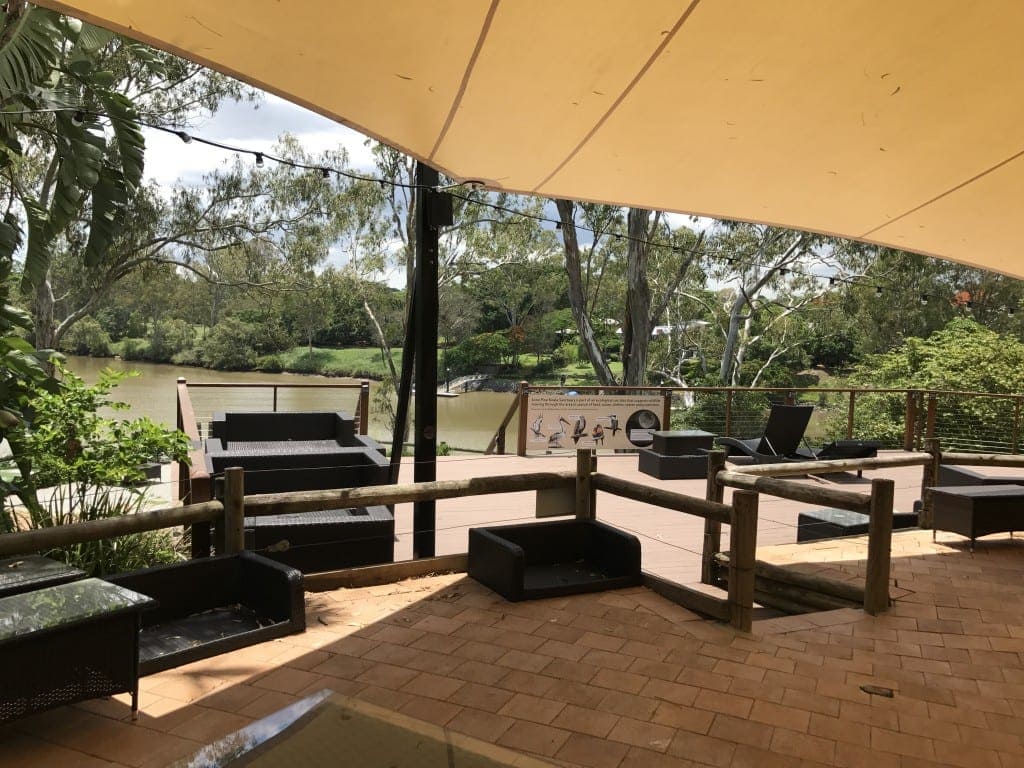 Lone Pine Koala Sanctuary - view to the river