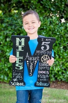 first day of school photo ideas