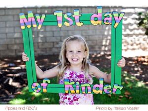 first day of school photo ideas