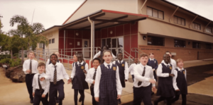 Holy Name Catholic Primary School students