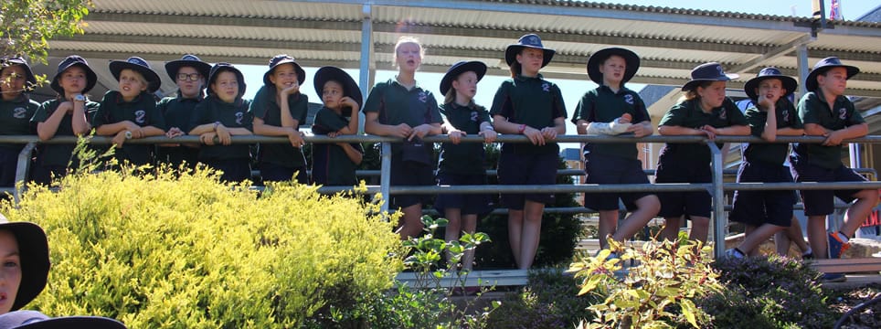 St Saviour's Primary School students