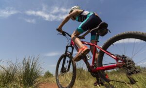 ki riding bike in training for tryathlon