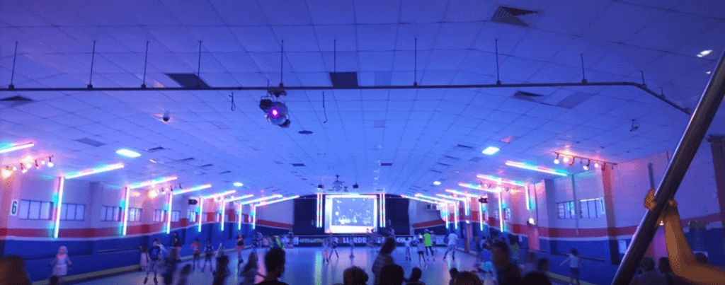 Caloundra rollerdrome inside