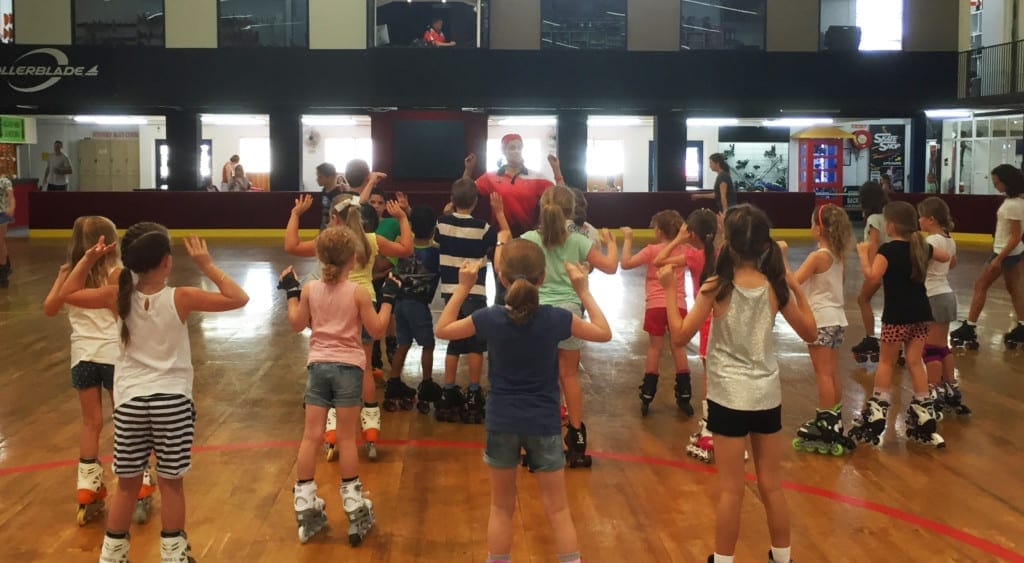 Stafford Skate Centre children and staff