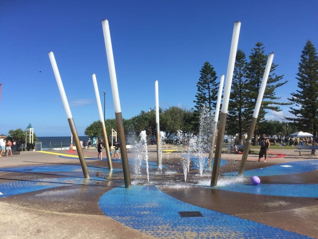 Kings Beach Caloundra - water playground