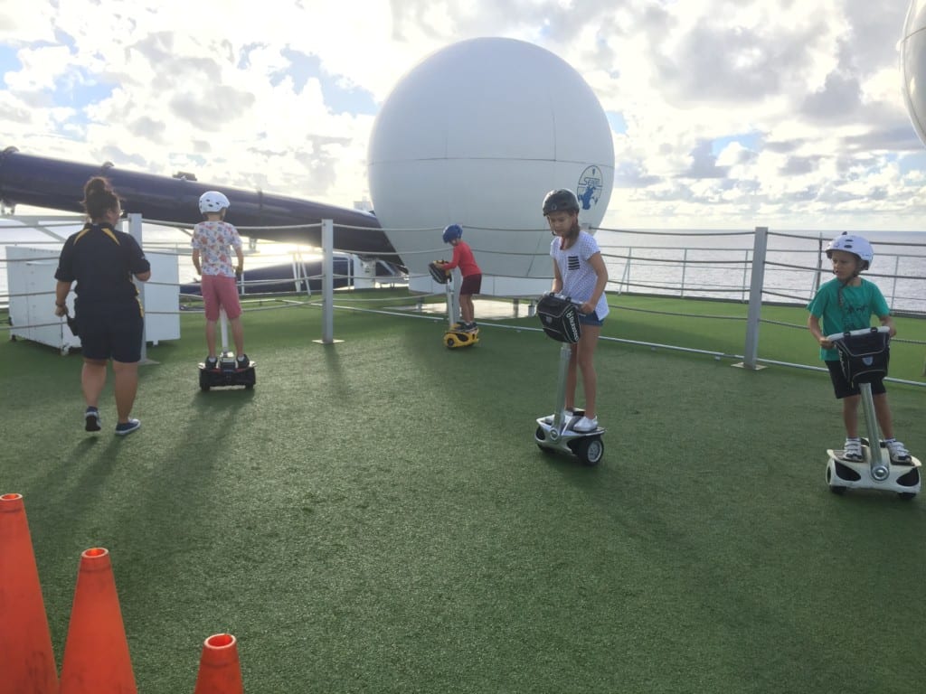 P&O Cruises The Edge Segway