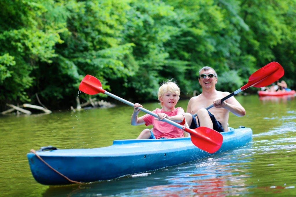 kayaking Sunshine Coast