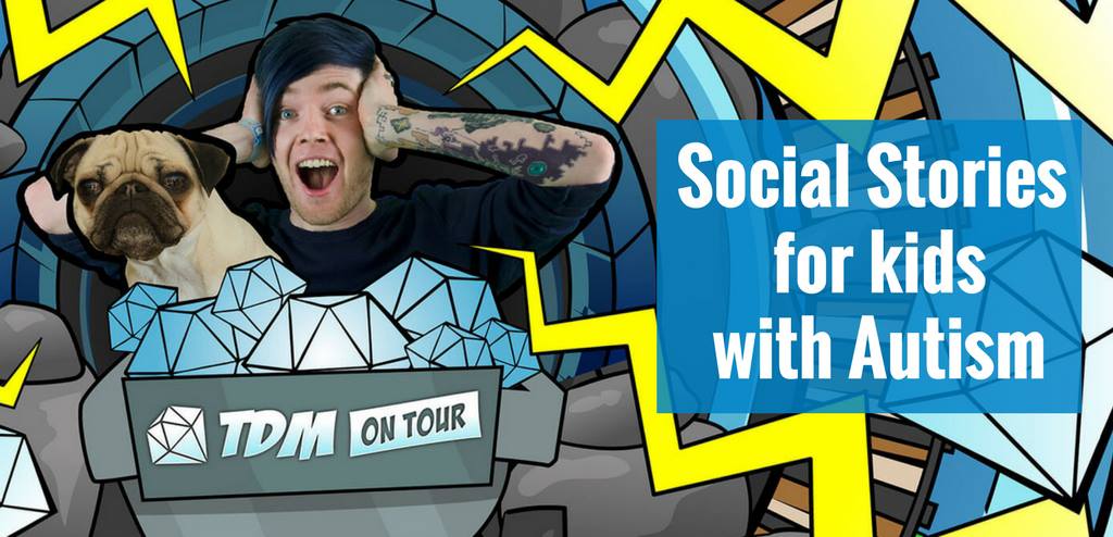 DanTDM social stories for kids with autism