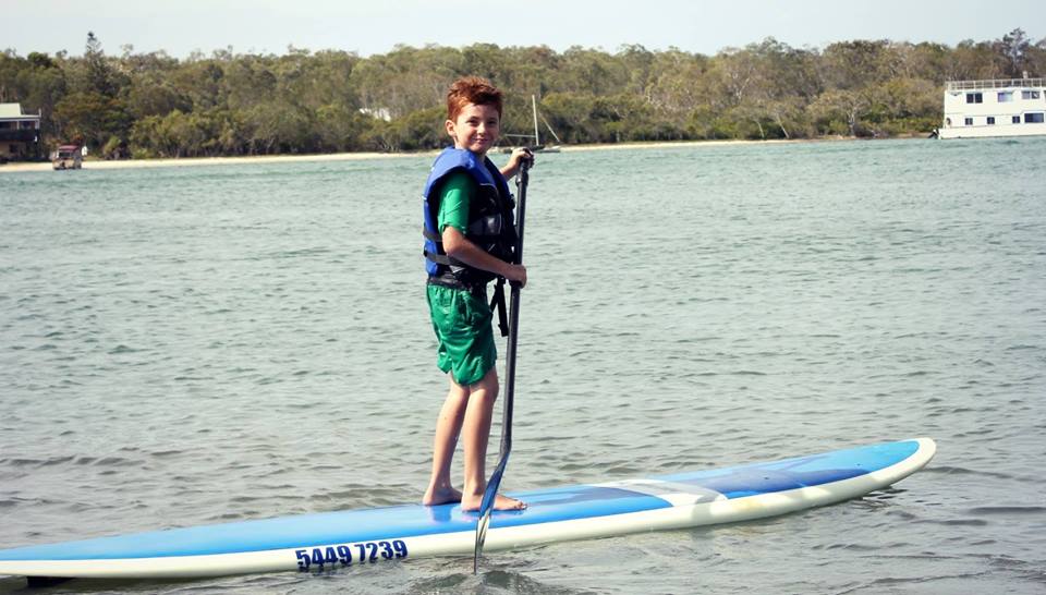 things to do in noosa with kids paddle board