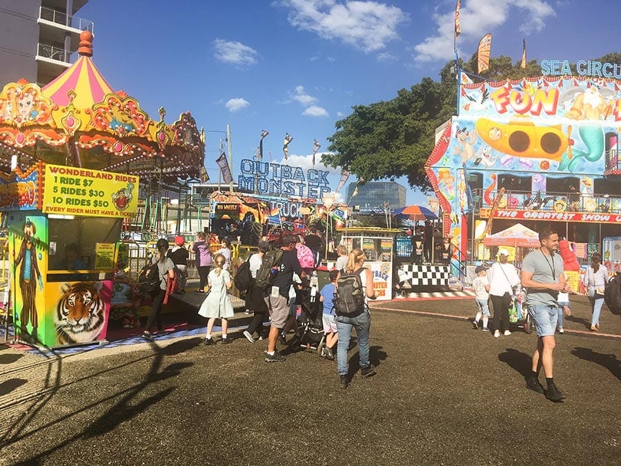 Ekka Sideshow Alley