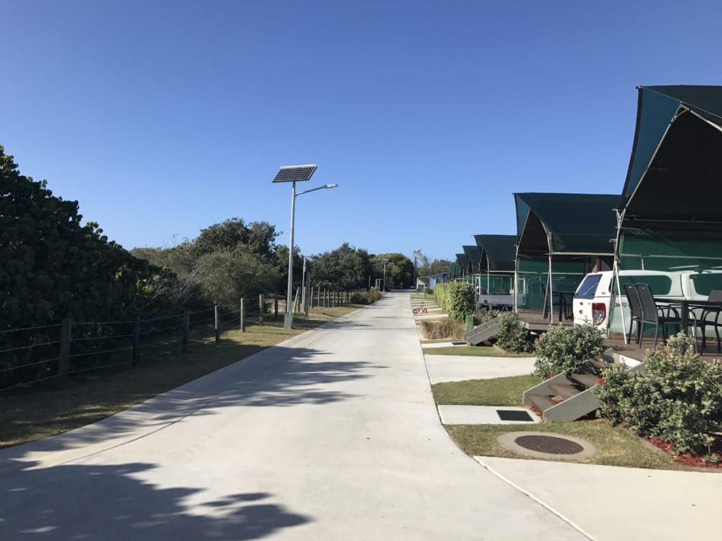 kingscliff north holiday park space