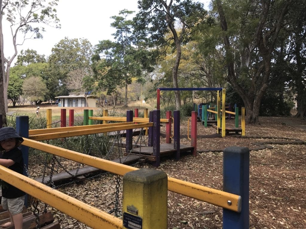 colmslie beach reserve obstacles