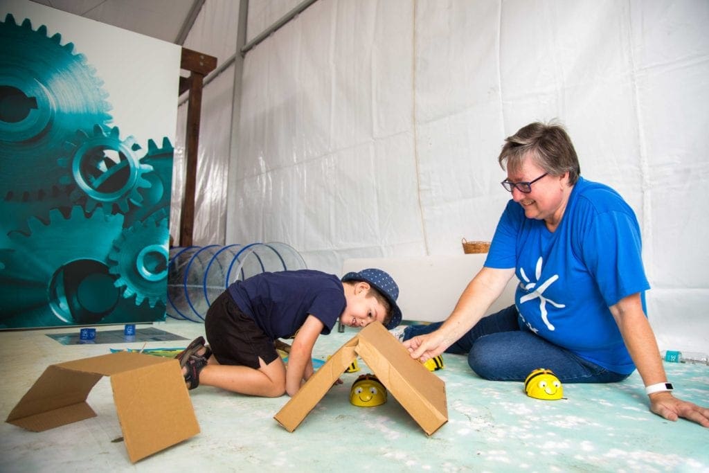 using technology with children beebots