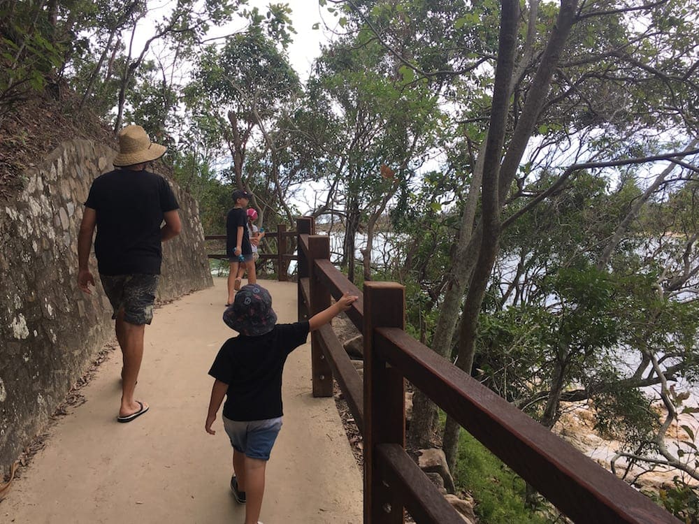 Burleigh Headland National Park Beach and Rainforest Walk for kids