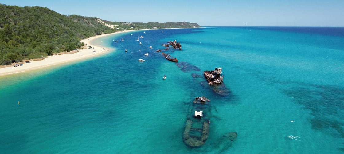 islands near brisbane - Moreton Island