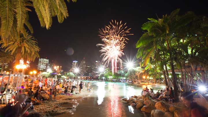 New Year's Eve at South Bank