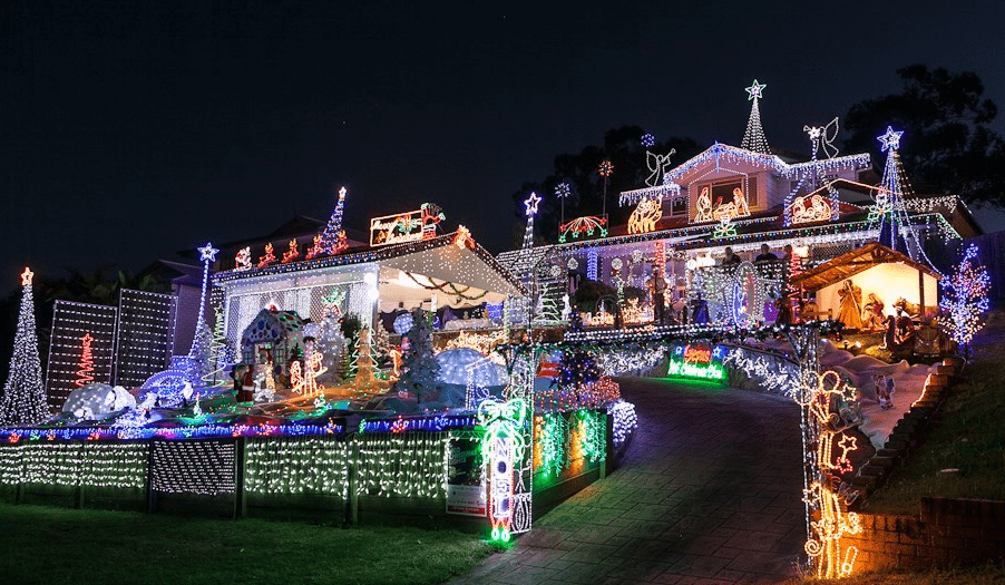 christmas lights logan