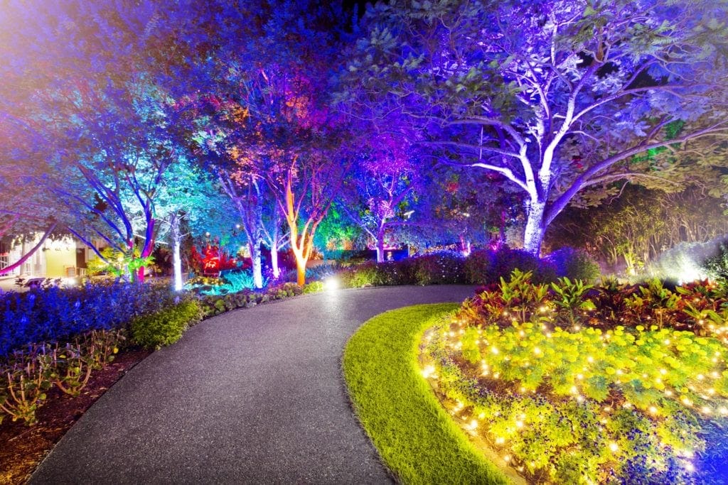 Enchanted Garden Brisbane at Roma Street Parkland for Christmas Fun