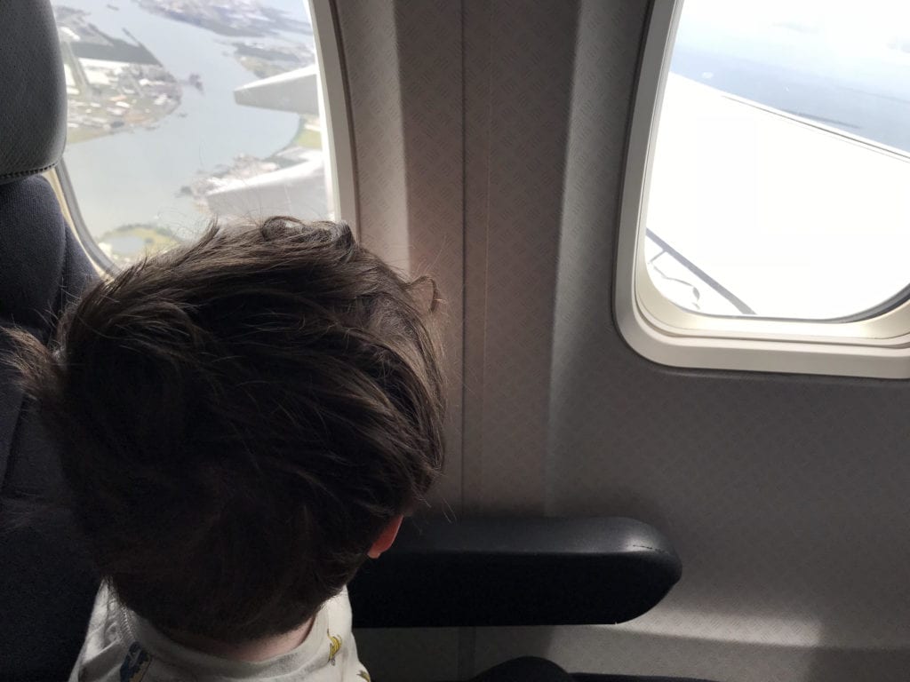 flying with small children feature