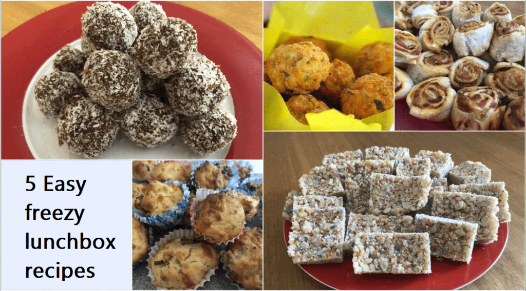 5 Easy Lunchbox Recipe ideas