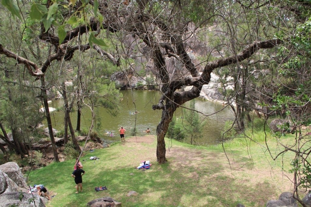 The South Burnett Regional Council installed a new Track/Stairs down to Coomba Falls replacing the old rough track.. This will make it so much easier and safer for everyone to get down to the falls