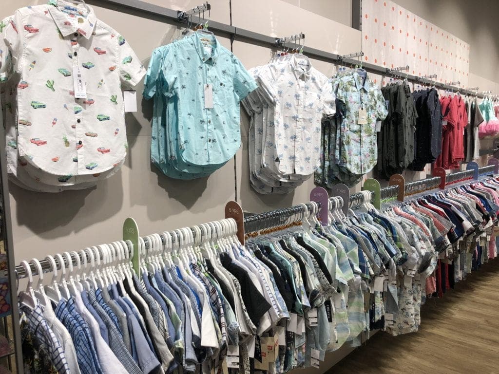 clothes at TK Maxx Skygate Brisbane Airport