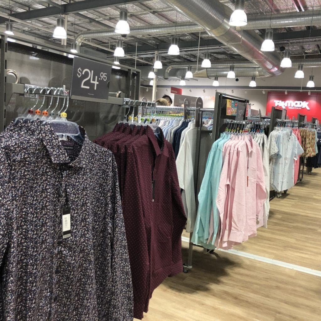 adult clothes at TK Maxx Skygate Brisbane Airport