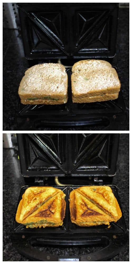Potato Masala Sandwich