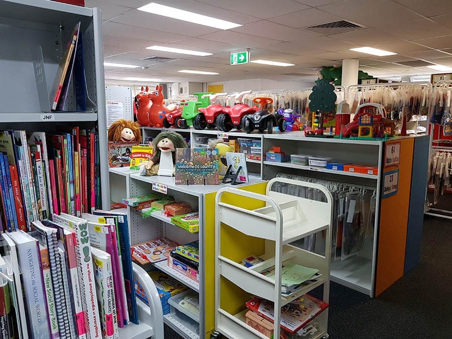 Inside a Brisbane toy library