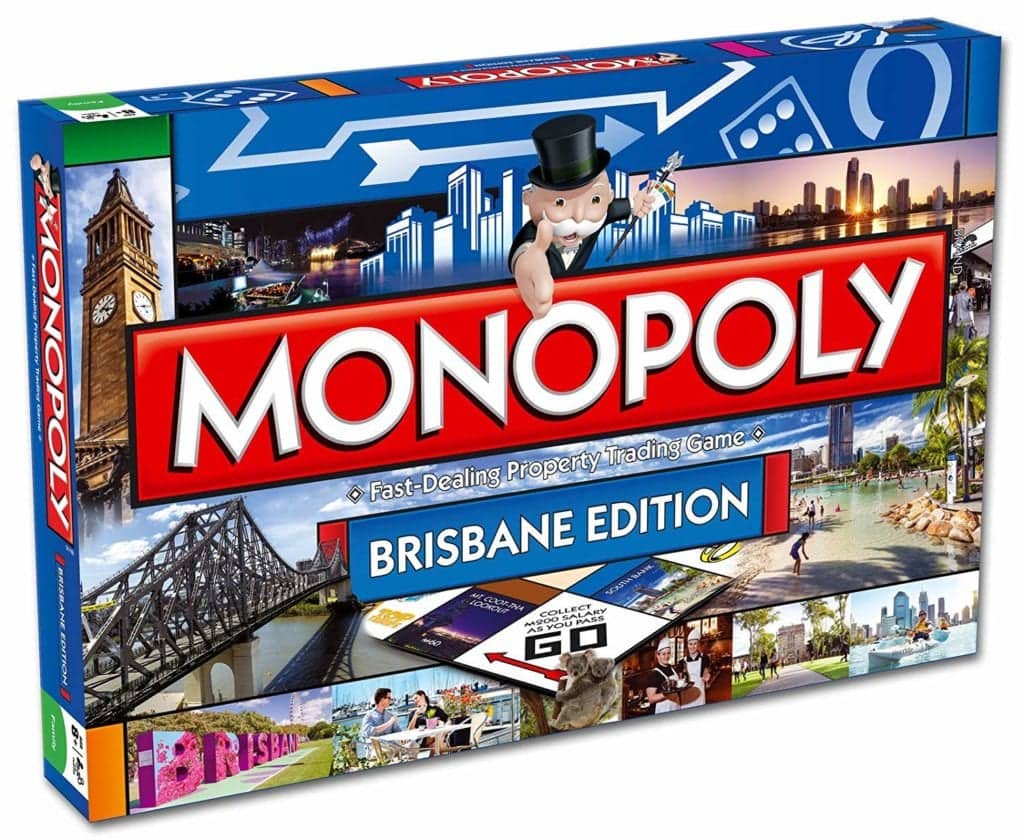 Family friendly Brisbane Monopoly game